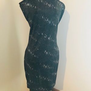 Black cocktail dress